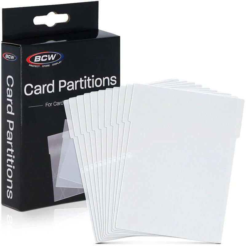 BCW Translucent Card Partitions - 12 Pack