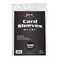 BCW Standard Card Sleeves 500-Pack | 10-Pack Bundle (5,000 Sleeves)