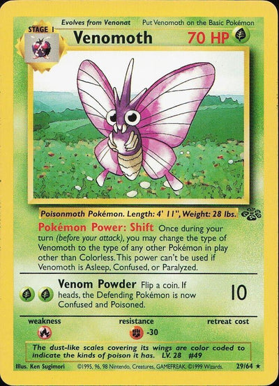 Venomoth (29) [JU - 29/64]