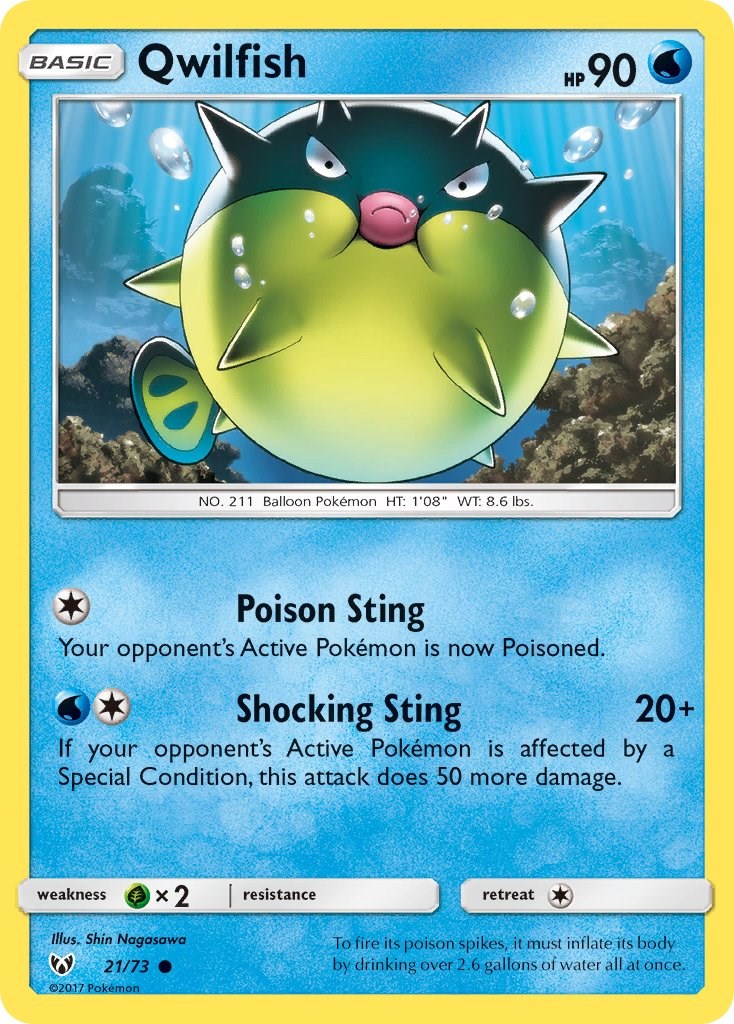 Qwilfish [SHL - 21/73]