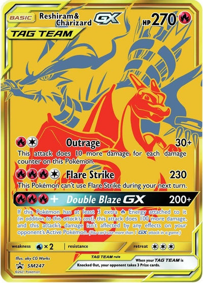 Reshiram & Charizard GX - SM247 [SMP - SM247]