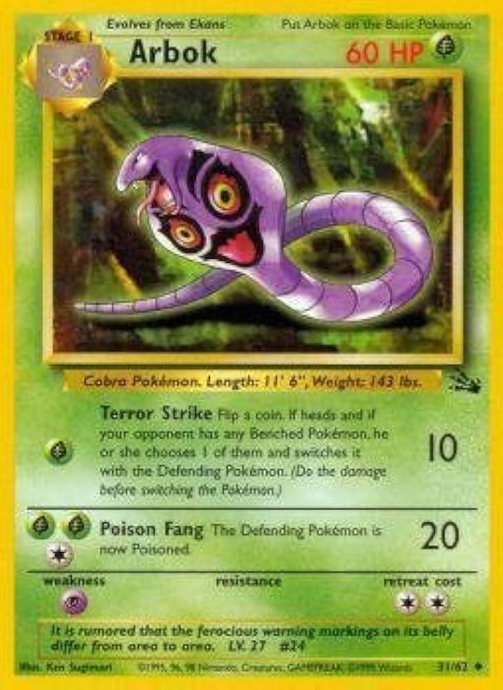 Arbok [FO - 31/62]