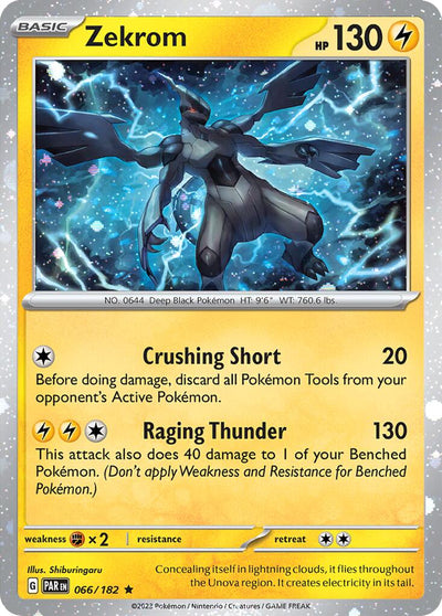 Zekrom - 066/182 (Cosmos Holo) [MCAP - 066/182]