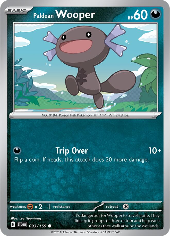 Paldean Wooper [JTG - 093/159]