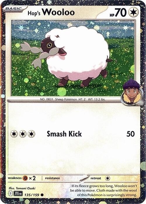Hop's Wooloo - 135/159 (Cosmos Holo) [MCAP - 135/159]