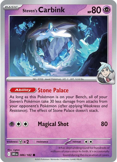 Steven's Carbink [DRI - 086/182]
