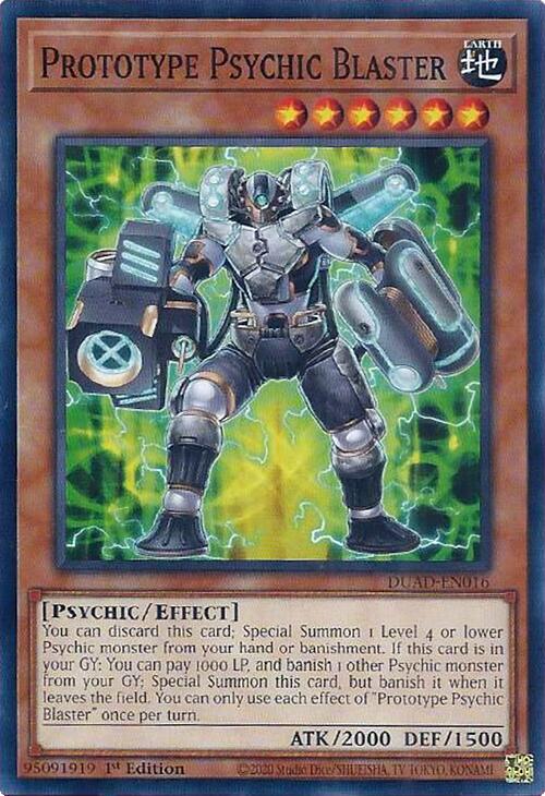 Prototype Psychic Blaster [DUAD - DUAD-EN016]