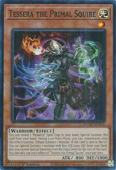 Tessera the Primal Squire [DUAD - DUAD-EN018]