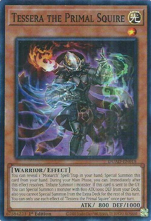 Tessera the Primal Squire [DUAD - DUAD-EN018]