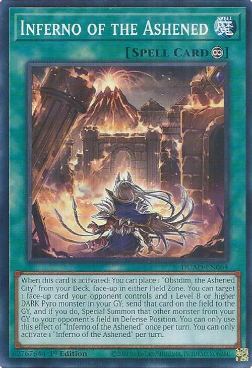 Inferno of the Ashened [DUAD - DUAD-EN064]