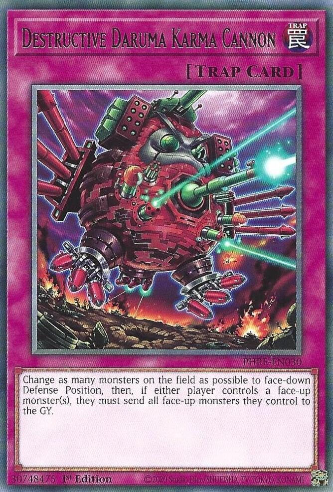 Destructive Daruma Karma Cannon [PHRE - PHRE-EN030]