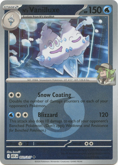 N's Vanilluxe (Energy Symbol Pattern) [ASC - 051/217]