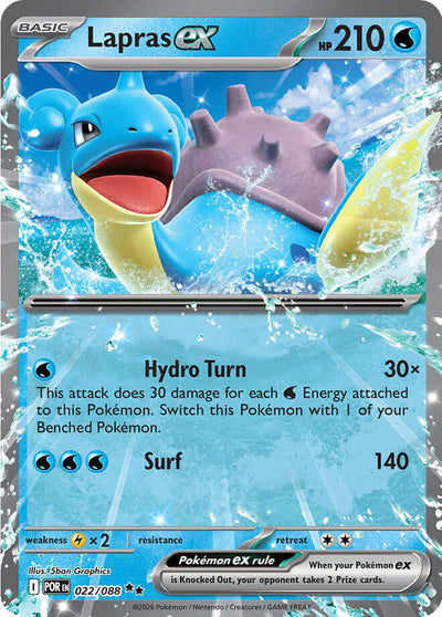 Lapras ex [POR - 022/088]