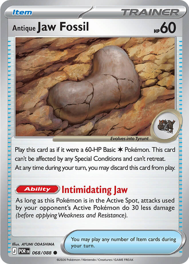Antique Jaw Fossil [POR - 068/088]