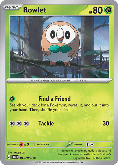 Rowlet - 010/088 [POR - 010/088]