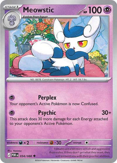 Meowstic [POR - 034/088]