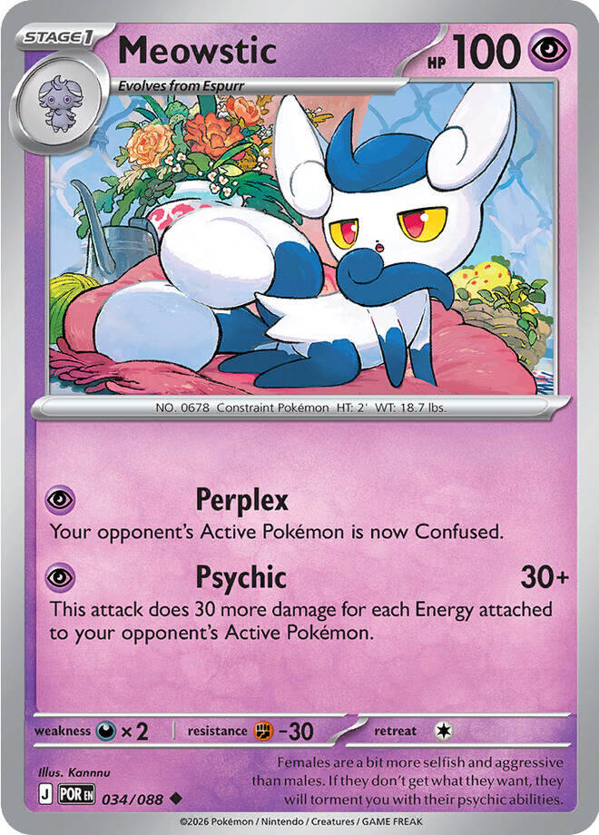 Meowstic [POR - 034/088]