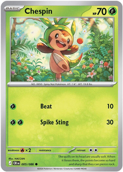 Chespin - 005/086 [CRI - 005/086]