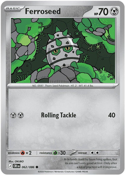 Ferroseed [CRI - 062/086]