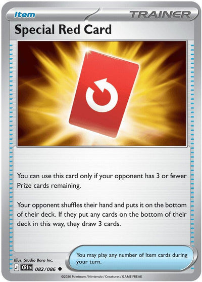 Special Red Card - 082/086 [CRI - 082/086]