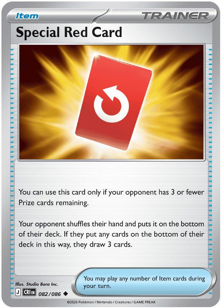 Special Red Card - 082/086 [CRI - 082/086]