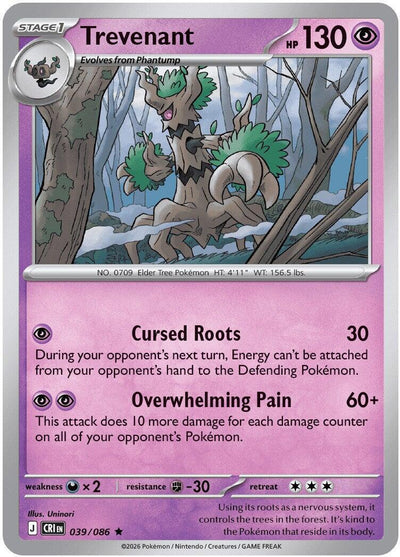 Trevenant [CRI - 039/086]