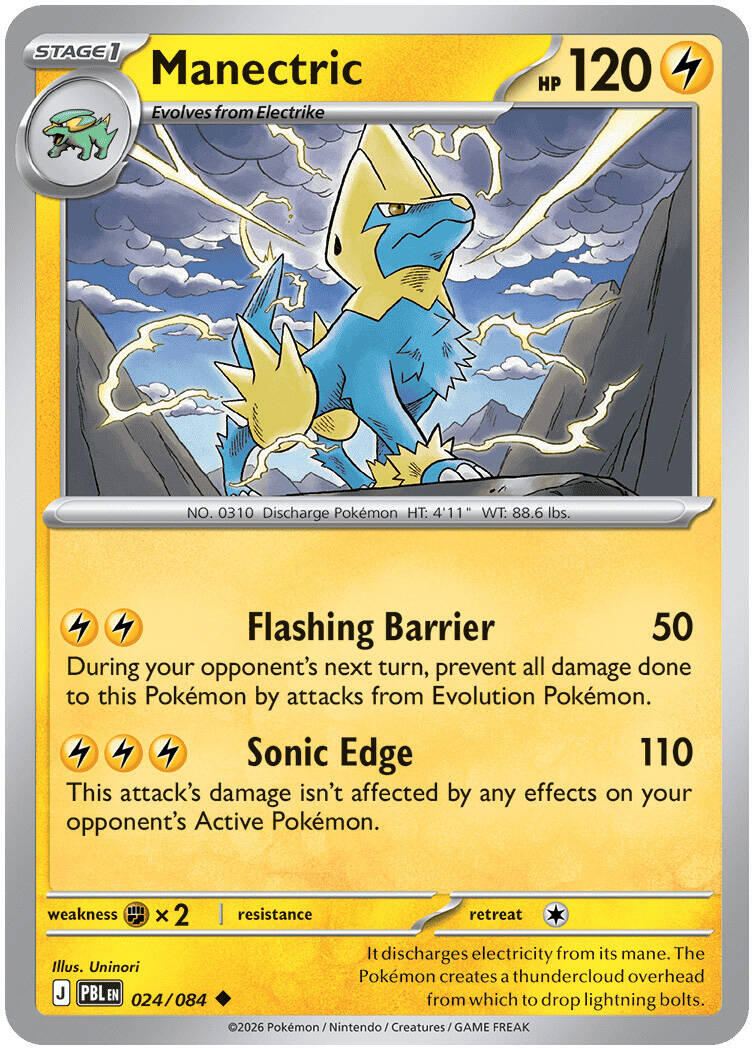 Manectric - 024/084 [PBL - 024/084]