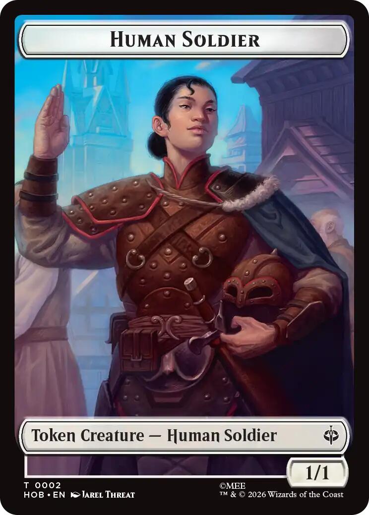 Human Soldier // Goblin Army (0004) Double-Sided Token [HOB - 2 // 4]