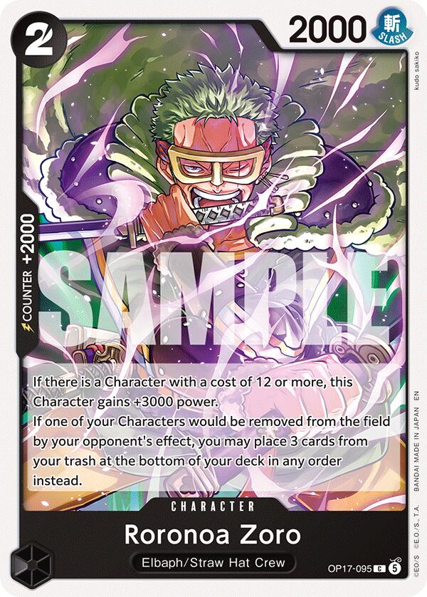 Roronoa Zoro (095) [OP17 - OP17-095]