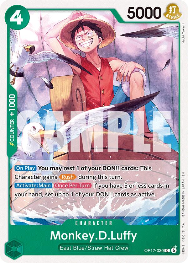 Monkey.D.Luffy (030) [OP17 - OP17-030]
