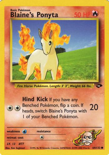 Blaine's Ponyta [G2 - 064/132]