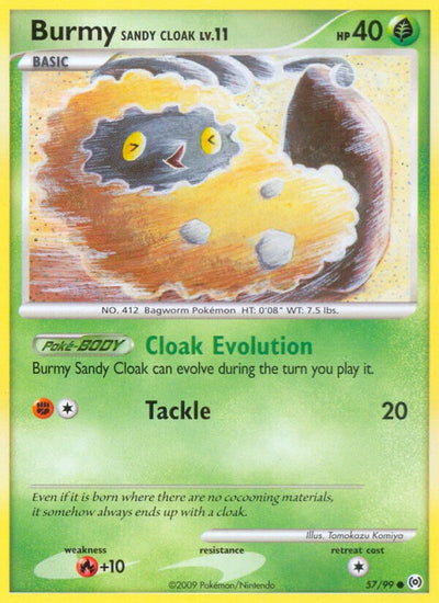 Burmy Sandy Cloak [AR - 57/99]