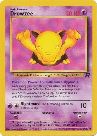 Drowzee [TR - 54/82]