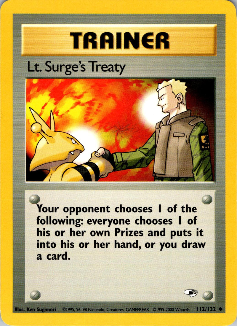 Lt. Surge's Treaty [G1 - 112/132]