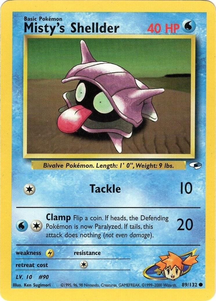 Misty's Shellder [G1 - 089/132]