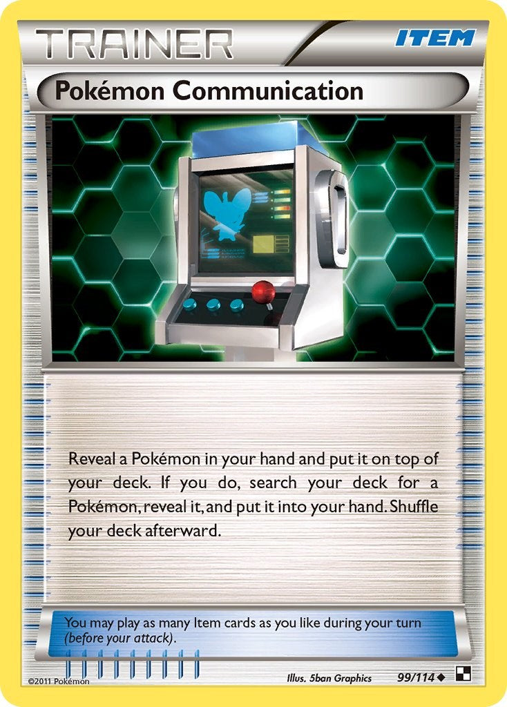 Pokemon Communication [BLW - 99/114]