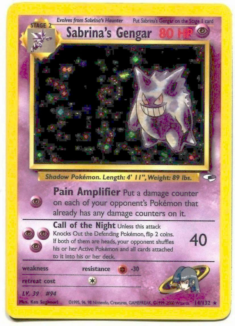 Sabrina's Gengar [G1 - 014/132]