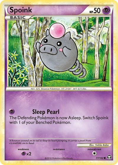 Spoink [TM - 77/102]