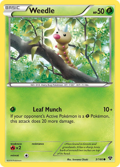 Weedle [XY - 3/146]