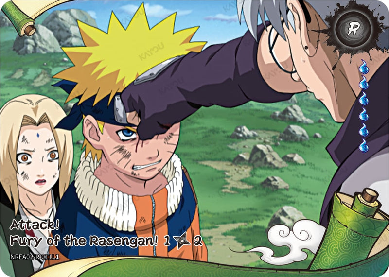 Attack! Fury of the Rasengan! 1/2 [NREA02 - NREA02-R-011L1]