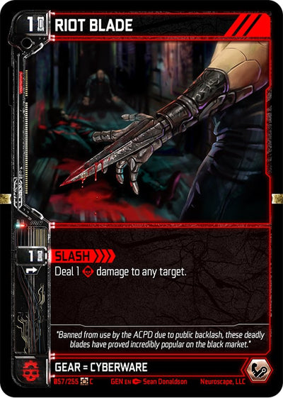 Riot Blade [GEN - GEN-057]