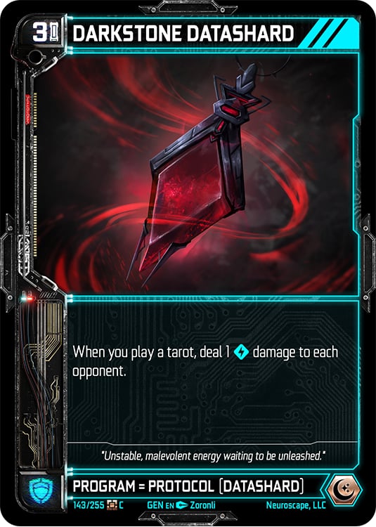Darkstone Datashard [GEN - GEN-143]
