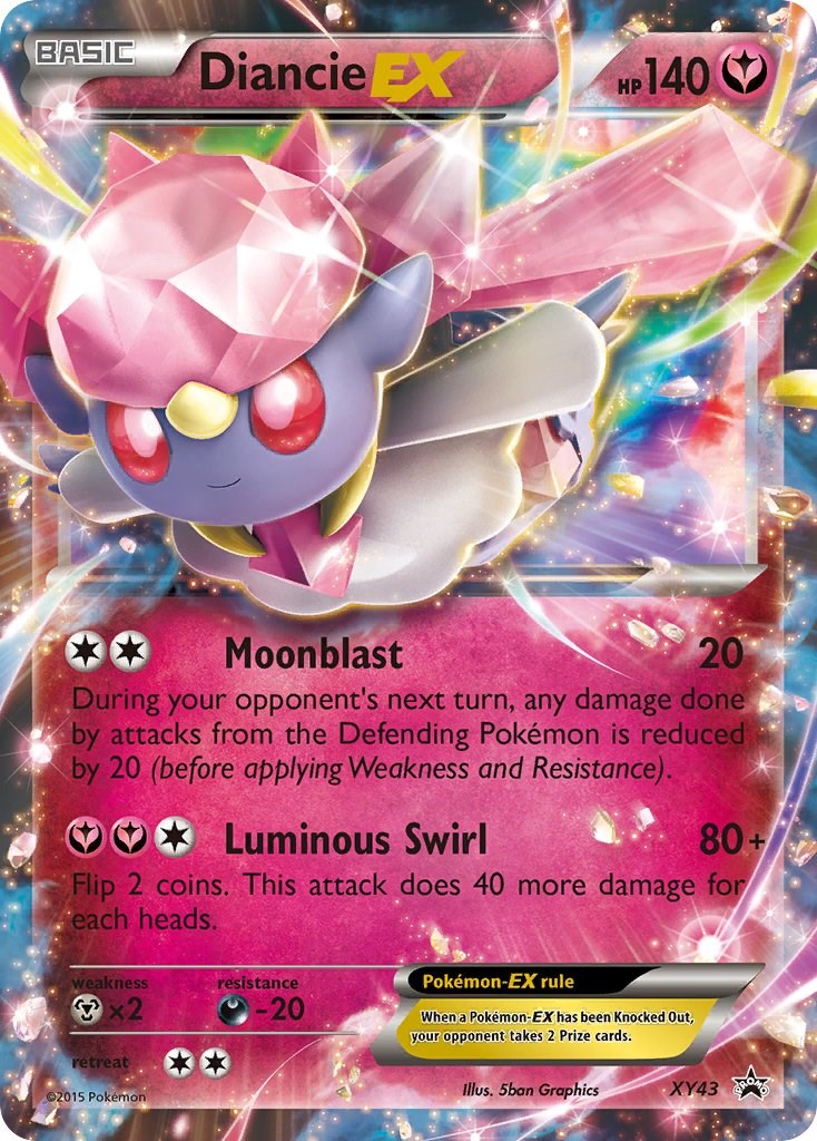 Diancie EX - XY43 [PR - XY43]