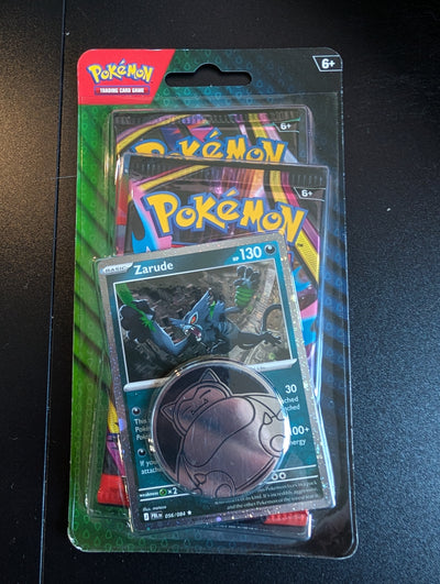 Pokémon TCG: Mega Evolution 2-Pack Blister Pack – Zarude Promo & Snorlax Coin